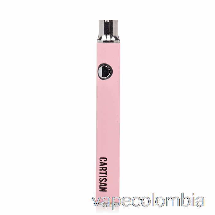 Vape Recargable Carisan Boton Vv 350 510 Bateria Rosa